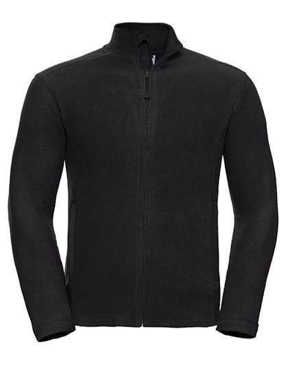 Men`s Full Zip Microfleece Black