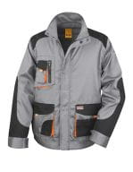 Work-Guard Lite Jacket Grey / Black / Orange